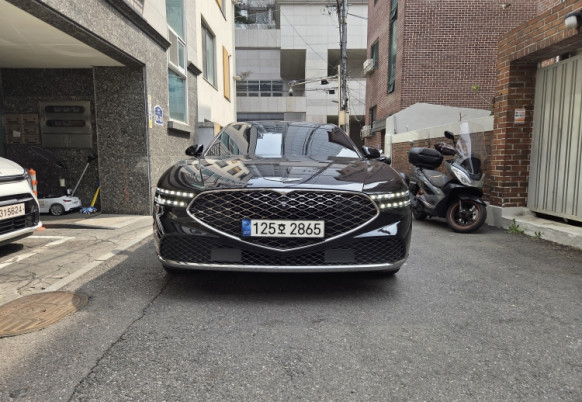 제네시스 G90 (RS4) 가솔린 3.5 터보 AWD 125호2865 G90장기렌트, 1년렌트카